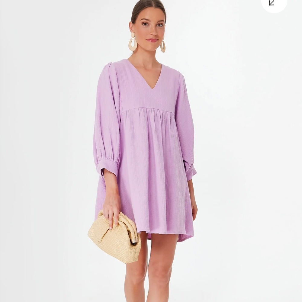 Pomander Place Lavender Gauze Millie Dress